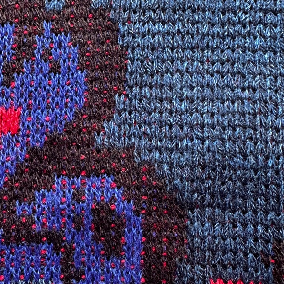 Vintage Grace Navy and Red Floral Cardigan - Picture 8 of 11